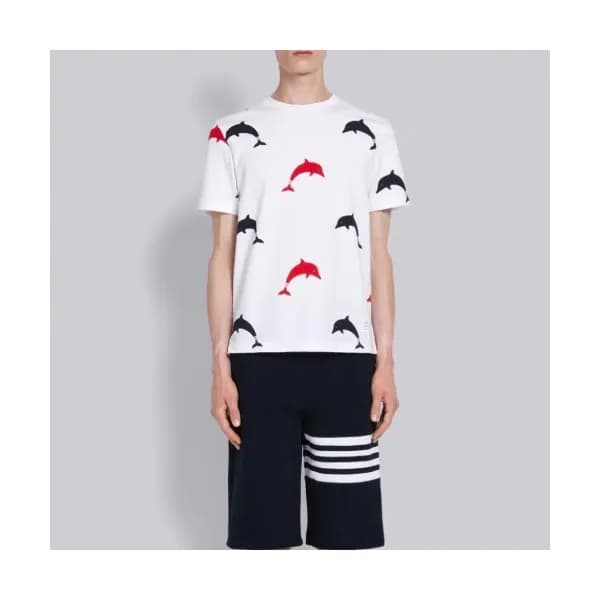 [톰브라운]Thom Browne 2020 Mens Casual Short Sleeved T… - 1