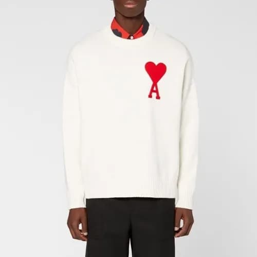 [아미]Ami 2020 Mens Logo Casual Sweaters - 아미 2020 남… - 1