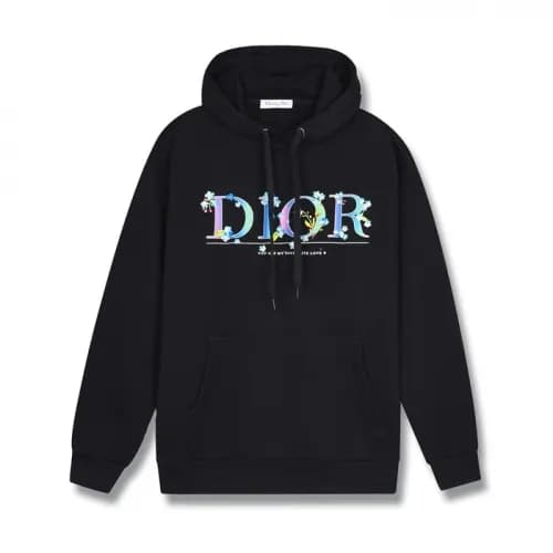 Dior 2020 Mm/Wm Logo Casual Cotton Hoodie - 디올 20… - 1