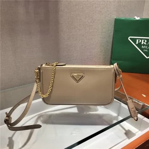 Prada 2020 Women's Leather Shoulder Bag,20cm -… - 1