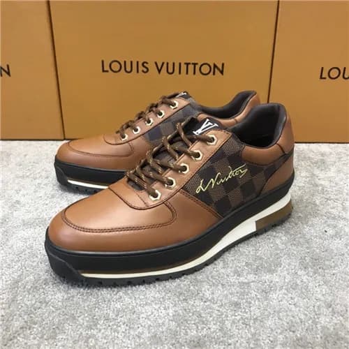 Louis Vuitton 2020 Men's Leather Sneakers - 루이… - 1