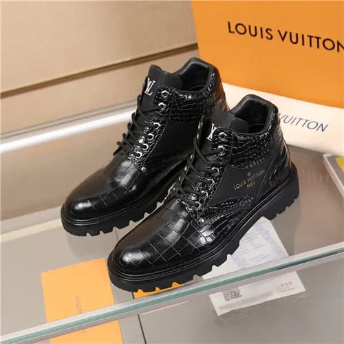 Louis Vuitton 2020 Men's Leather Shoes - 루이비통 … - 1