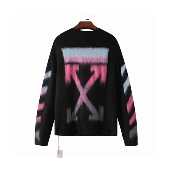 [오프화이트]Off-white 2020 Mm/Wm Brush Mohair Knit Swea… - 1