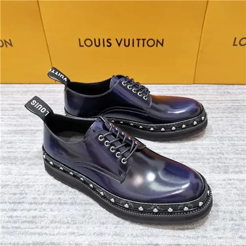 Louis Vuitton 2020 Men's Black Ice Leather Sne… - 1
