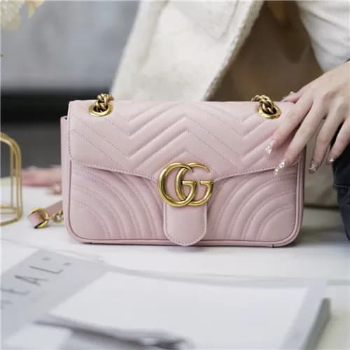 [구찌]Gucci 2020 Women's Marmont Matlase Shoulde… - 1