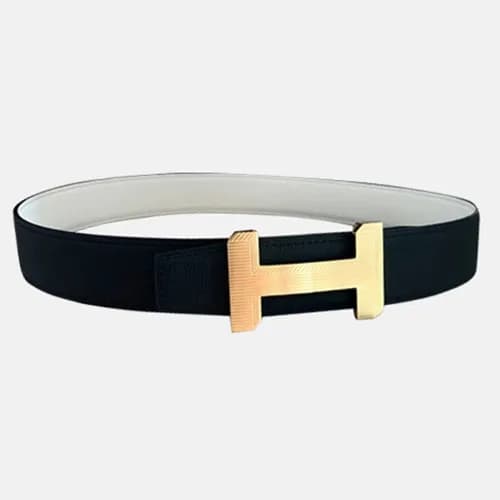 Hermes 2021 Men's Leather Belt - 에르메스 2021 남성용… - 1