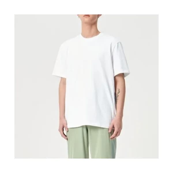 Shellac Mens White Tshirts - 셸락 2021 남성 캐쥬얼 반팔티 Sh…