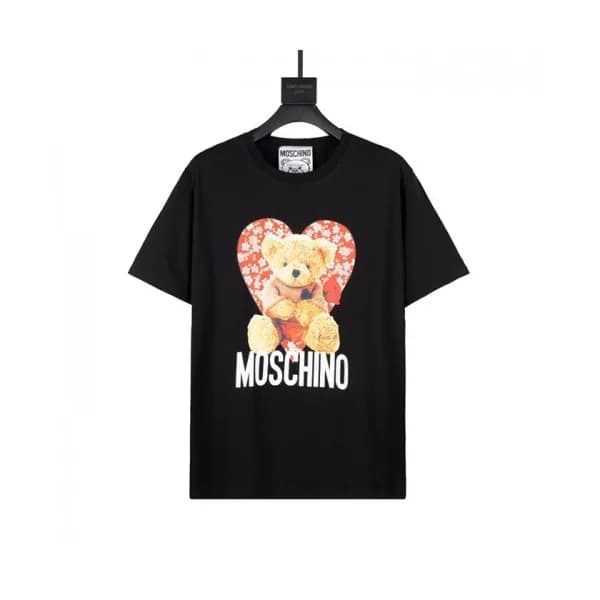 [모스키노]Moschino 2021 Mm/Wm Logo Cotton Short Sleeve… - 1