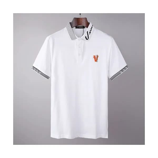 [베르사체]Versace 2021 Mens Logo Short Sleeved Tshirts… - 1