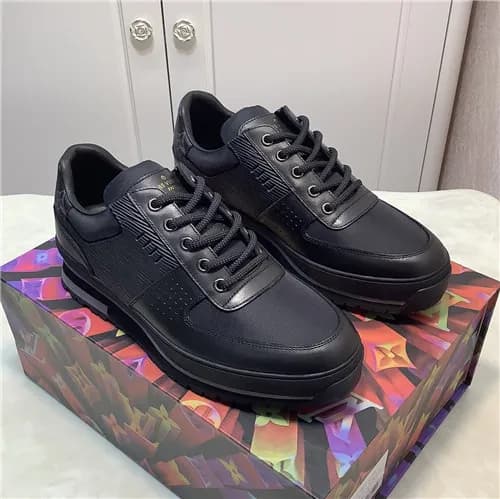 Louis Vuitton 2021 Men's Leather Sneakers - 루이… - 1