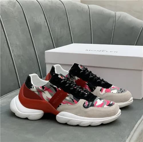 Moncler 2021 Men's Leather Sneakers - 몽클레어 202… - 1