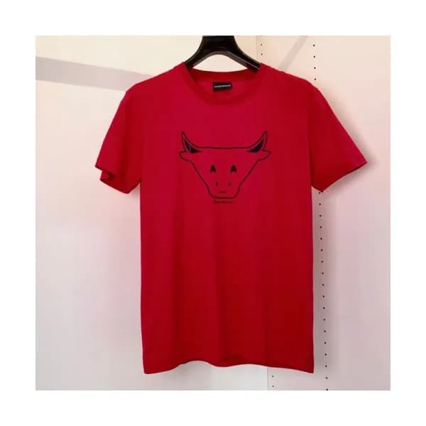 [알마니]Armani 2021 Mens Logo Short Sleeved Tshirts -… - 1
