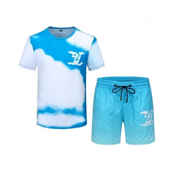 Louis vuitton 2021 Mens Casual Logo Training Short… - 1
