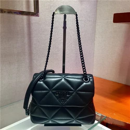 [유니크&트랜디한]Prada 2021 Women's Leather Cross Bag… - 1