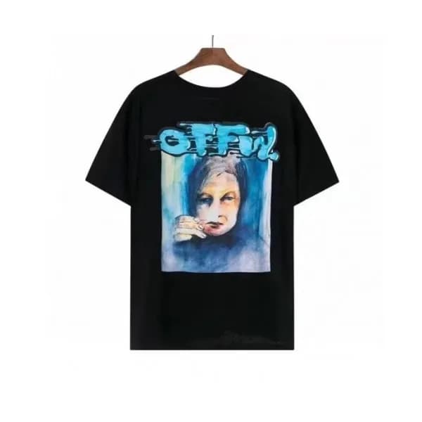 Off-white 2021 Mm/Wm Printing Logo Crew - neck Cot… - 1