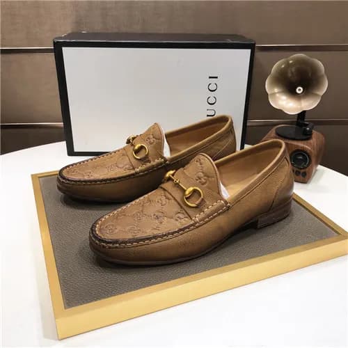 Gucci 2021 Men's Leather Loafer,GUCS1465 - 구찌 … - 1