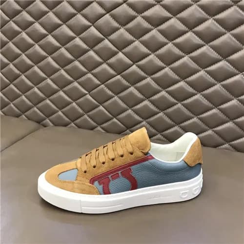 Salvatore Ferragamo 2021 Men's Leather Sneaker… - 1