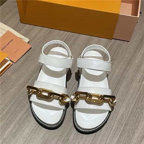 Louis Vuitton 2021 Women's Leather Sandal,LOUS… - 1