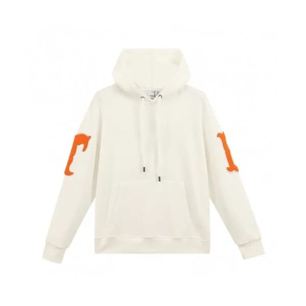 Burberry Mens Logo Casual Cotton Hoodie White - 버버… - 1
