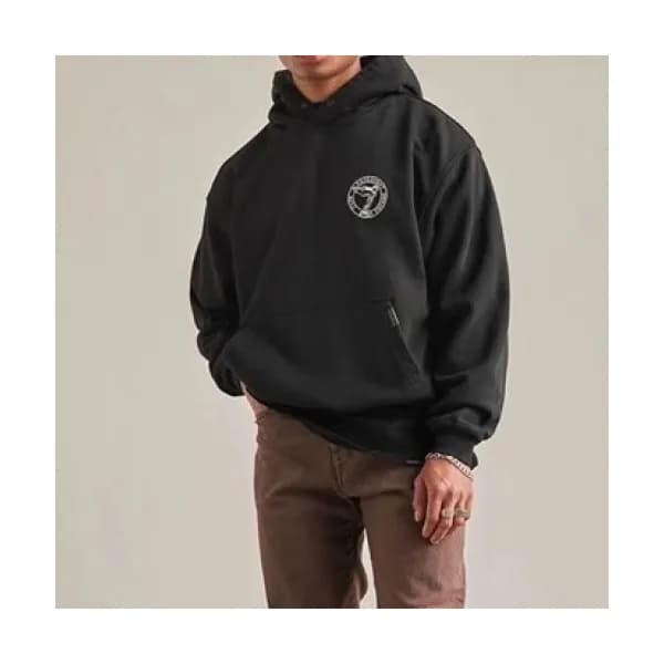 Represent Mm/Wm Wolf Logo Cotton Hoodie - 리프리젠트 2… - 1