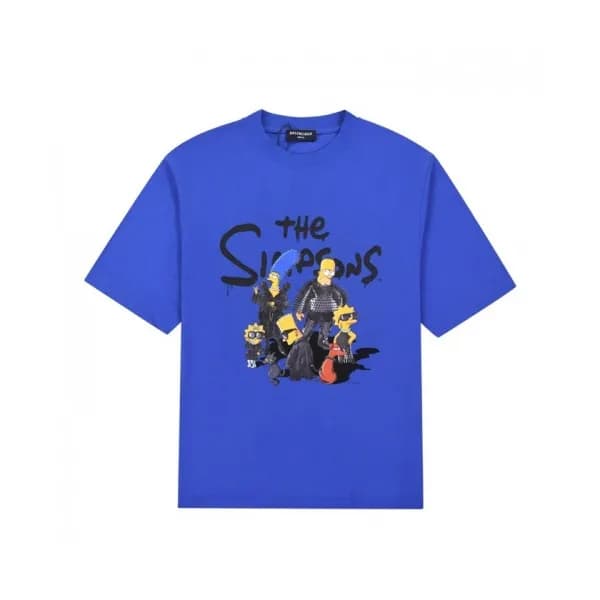 Balenciaga Mm/Wm Logo Cotton Short Sleeved Tshirt… - 1