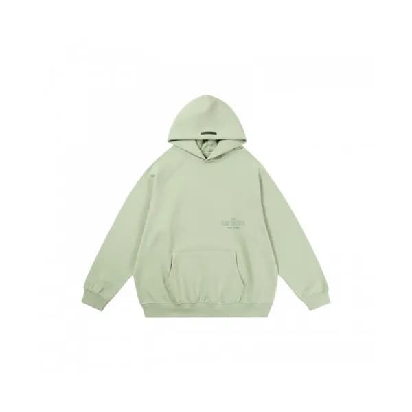 Fear of god Unisex Logo Oversize Cotton Hoodie Mi… - 1