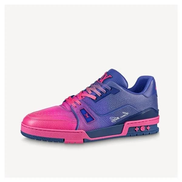루이비통 남성 Trainer 핑크 스니커즈 - Mens Pink Sneakers - lou… - 1