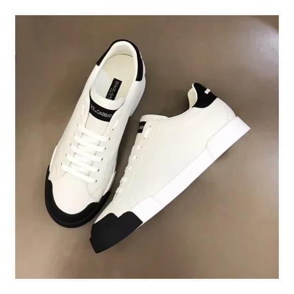 돌체앤가바나 남성 클래식 블랙 스니커즈 - Mens Black Sneakers - dol0… - 1