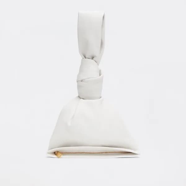 보테가 남/녀 화이트 토트백 - Unisex White Tote Bag - bv0398x - 1