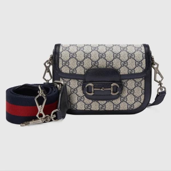 구찌 여성용 GG 블랙 크로스백 - Womens Black Cross Bag - guc05… - 1