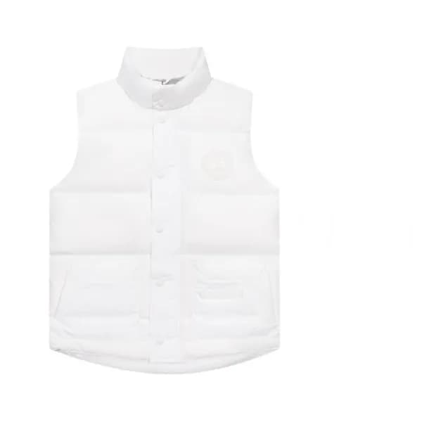 캐나다구스 남/녀 화이트 다운 베스트 - CanadaGoose Unisex White Ve… - 1