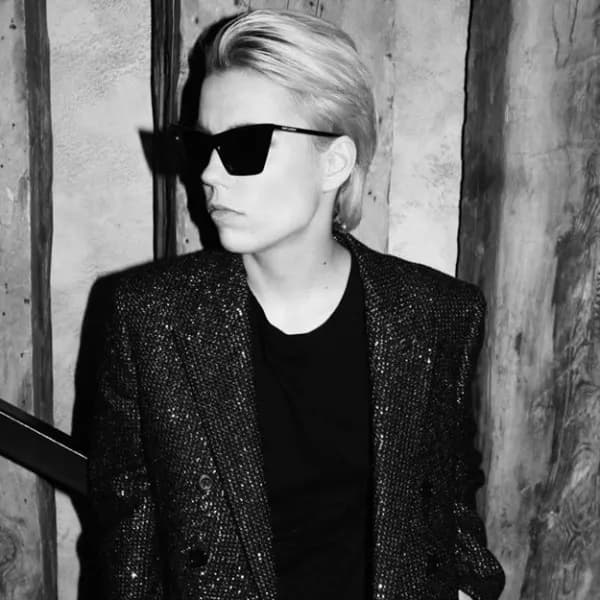 입생로랑 남성 블랙 슈트 자켓 - Saint Laurent Mens Black Jacket…