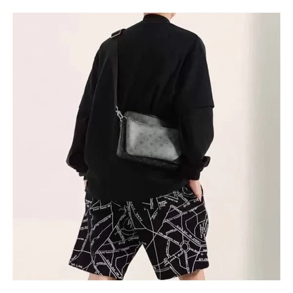 루이비통 남성 그레이 크로스백 - Louis vuitton Mens Gray Cross B… - 1