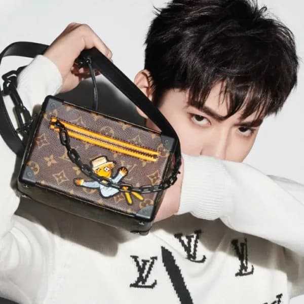 루이비통 남성 브라운 소프트 탱크 - Louis vuitton Mens Brown Soft… - 1