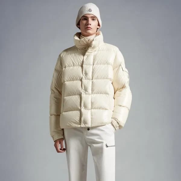몽클레어 남성 덕다운 아이보리 패딩 - Moncler Mens Ivory Padding -… - 1