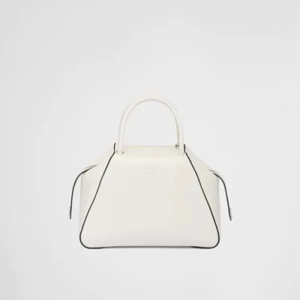 프라다 여성 화이트 토트백 - Prada Womens White Tote Bag - pr7… - 1