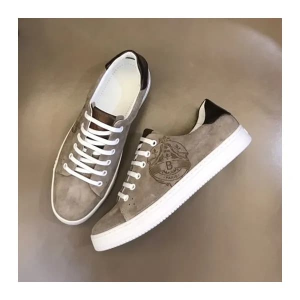 벨루티 남성 시그니처 그레이 스니커즈 - Berluti Mens Gray Sneakers … - 1