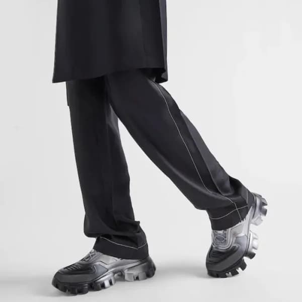프라다 남성 블랙 스니커즈 - Prada Mens Black Sneakers - pr414… - 1
