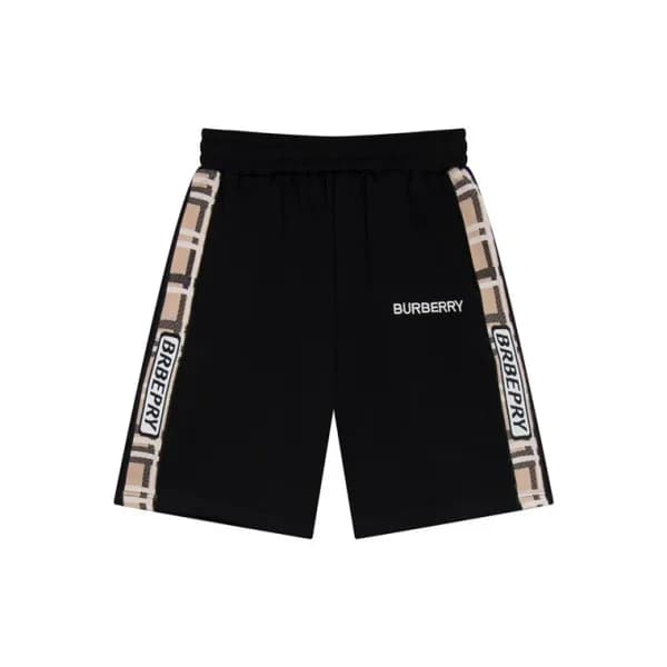 버버리 남성 캐쥬얼 블랙 반바지 - Burberry Mens Black Half-pants… - 1