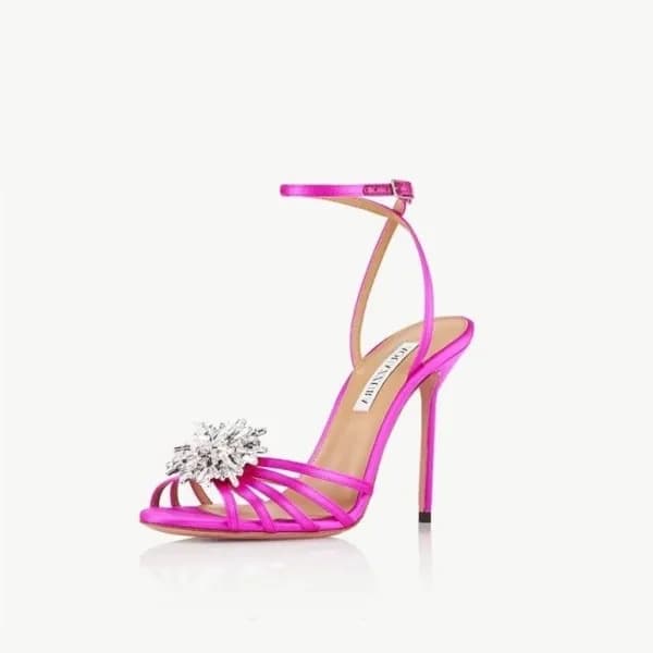 아쿠아주라 여성 핑크 하이힐 - Aquazzura Womens Pink High-heels…