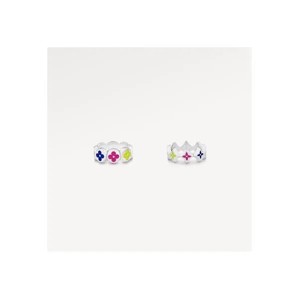 루이비통 여성 화이트 골드 반지 - Louis vuitton Womens White-gol… - 1