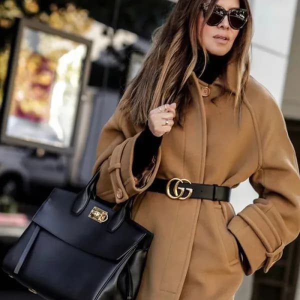구찌 여성 GG 블랙 벨트 - Gucci Womens Black Belts - gu1121… - 1