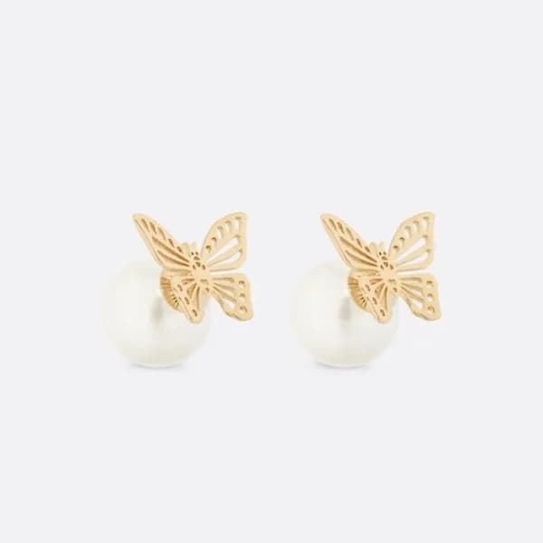 디올 여성 골드 이어링 - Dior Womens Gold Earring - acc383x - 1