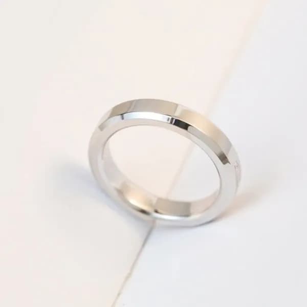 티파니 여성 화이트 골드 반지 - Tiffany Womens White Gold Ring … - 1
