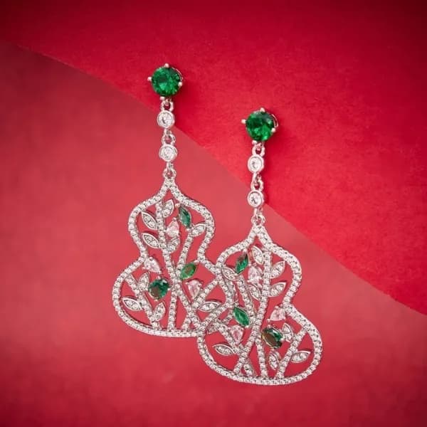 키린 여성 화이트 골드 귀걸이 - Qeelin Womens White-gold Earrin… - 1