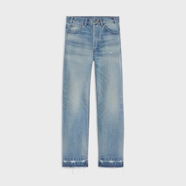 셀린느 여성 블루 청바지 - Celine Womens Blue Jeans - fa27x - 1