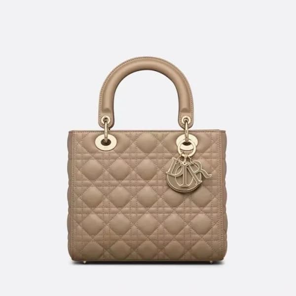 디올 여성 베이지 레이디 백 - Dior Womens Beige Lady Bag - dib… - 1
