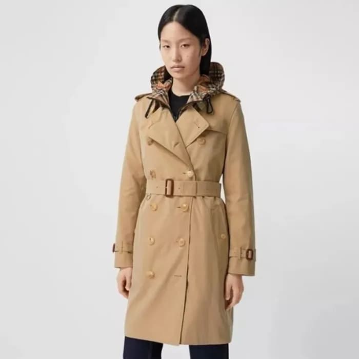 버버리 여성 베이지 트렌치 코트 - Burberry Womens Beige Coats - … - 1