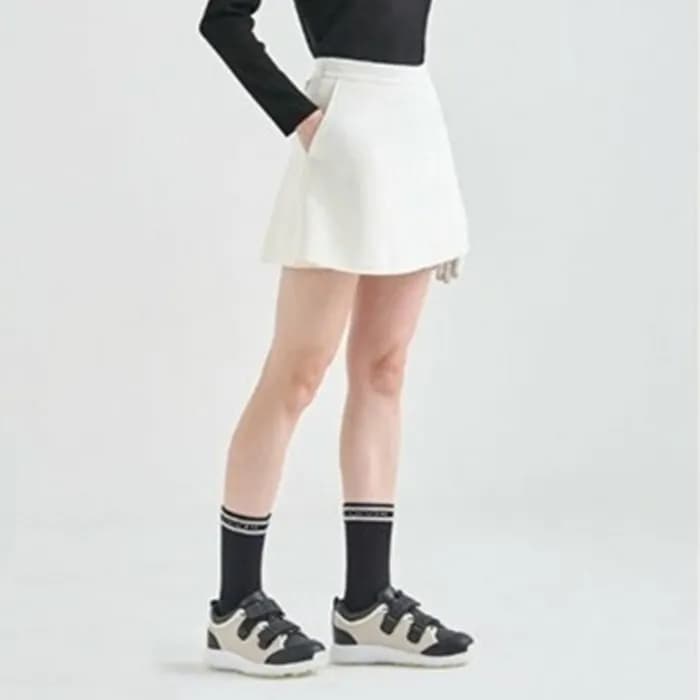 [LANVIN BLANC] 랑방블랑 여성 랩 퀼로트 쇼츠 - gol571x - 1