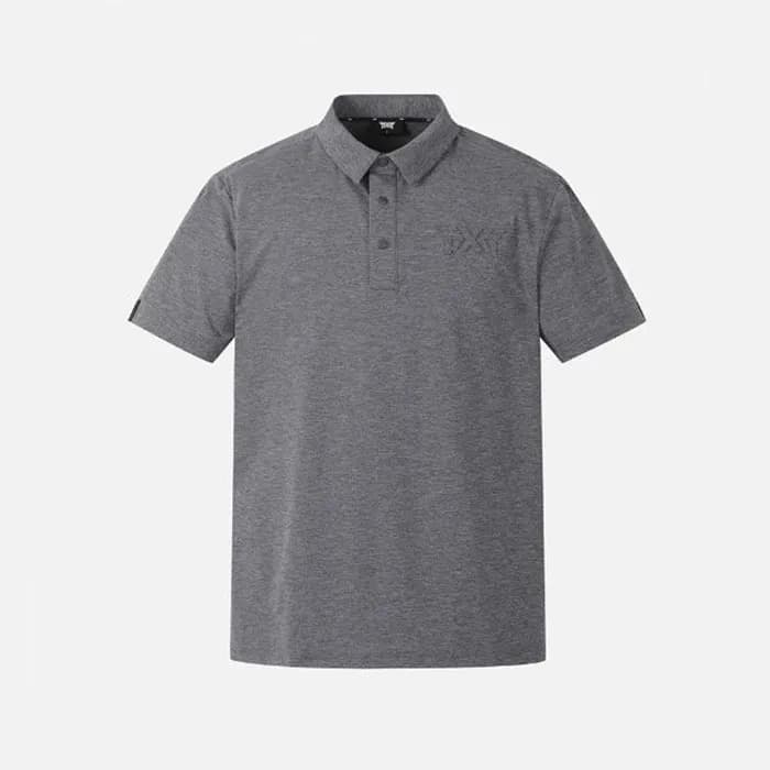 PXG 남성 썸머 에센셜 카라 쇼츠 슬리브 티셔츠 - gol898x - 1